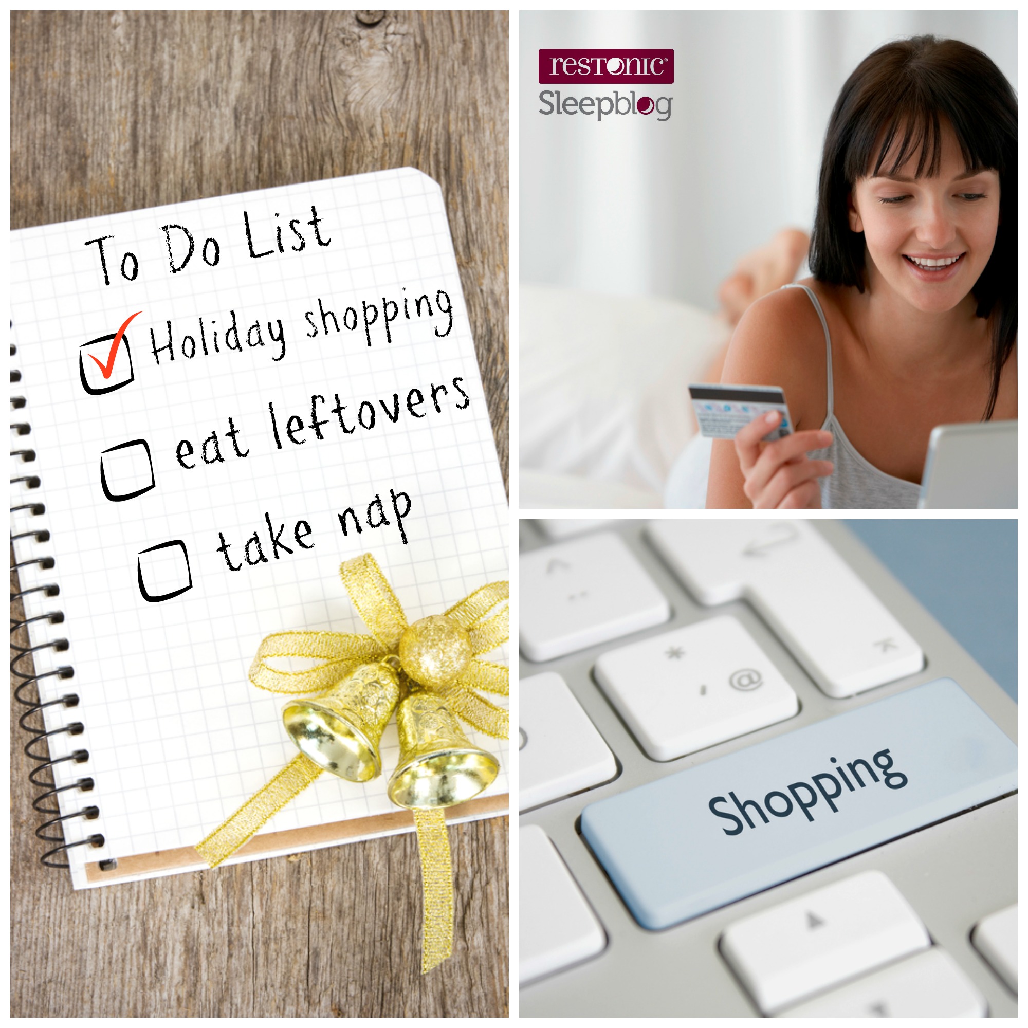 Shopping online to save time Black Friday Shopping & Sleep Tips