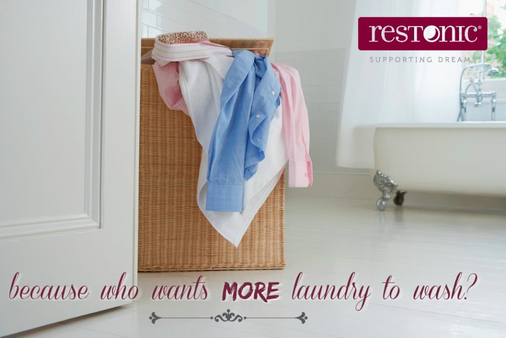 more sleep, less laundry