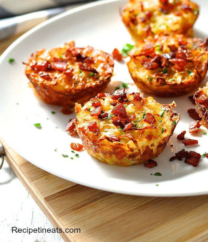 bacon cheese hash brown muffin 
