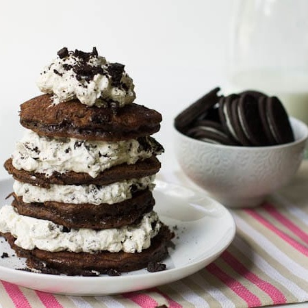 Double Stuff Oreo Pancake Recipe