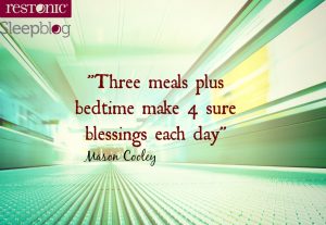 three meals a day