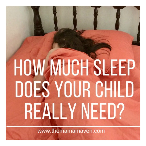 How much sleep does your child really need?