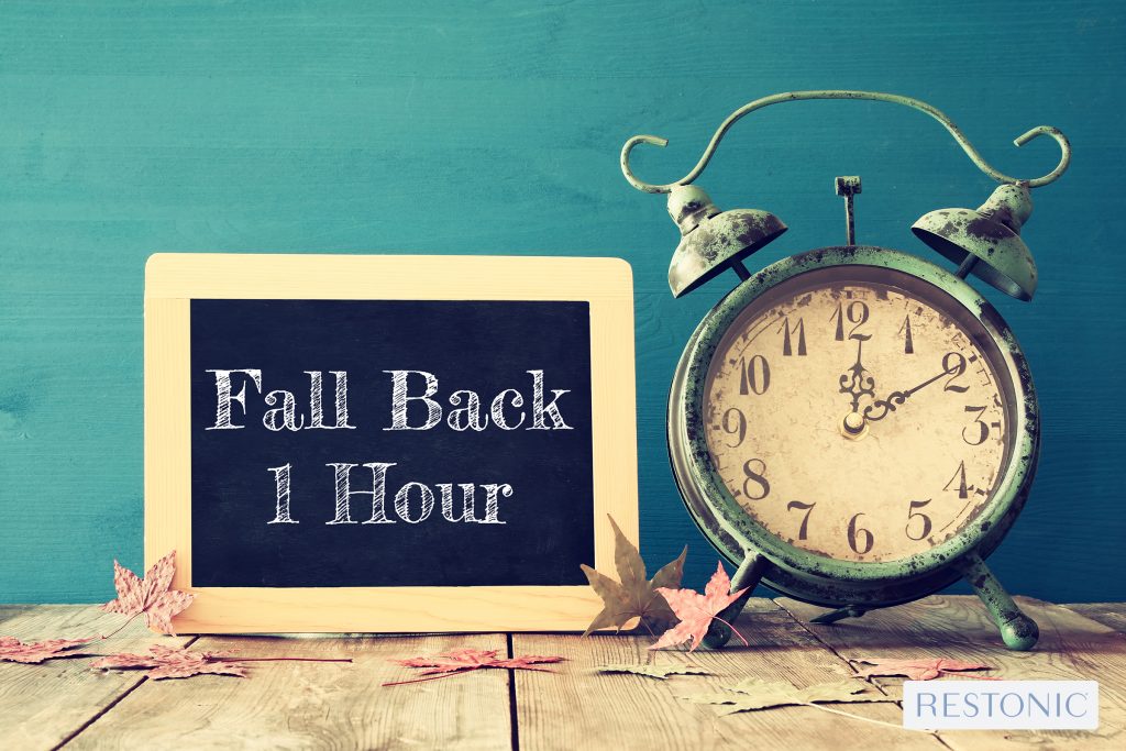 fall back one hour