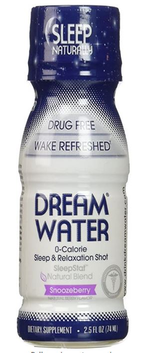 Will Dream Water help you sleep better? Science experts weigh in sleep enhancing beverages.