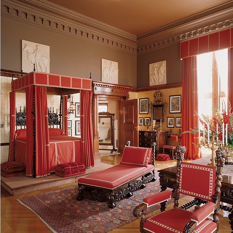 Vanderbilt bedroom at Biltmore