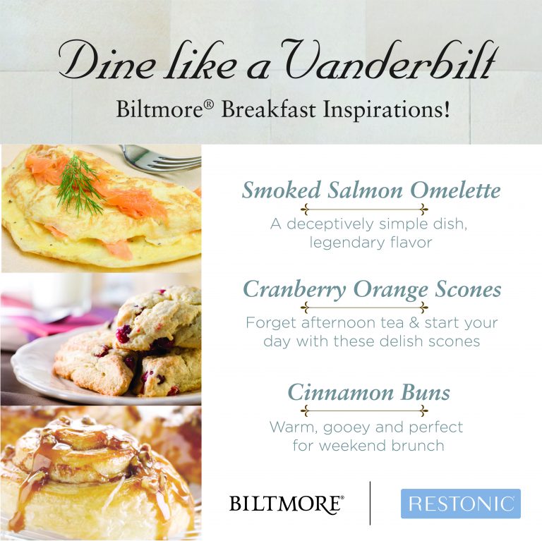 Bring Biltmore® Recipes to Your Breakfast Table & Begin Your Day Like a