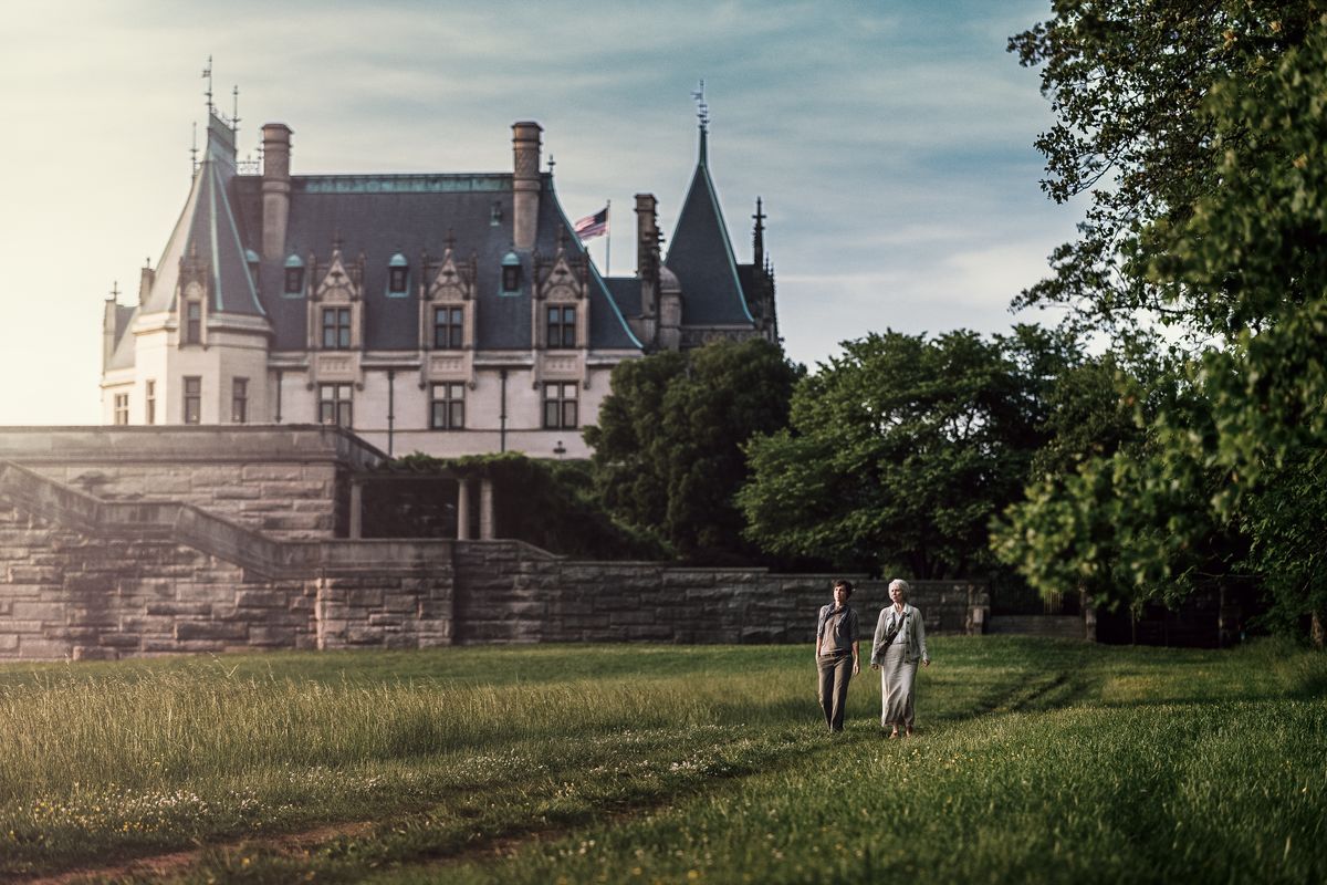 Biltmore House in the Spring