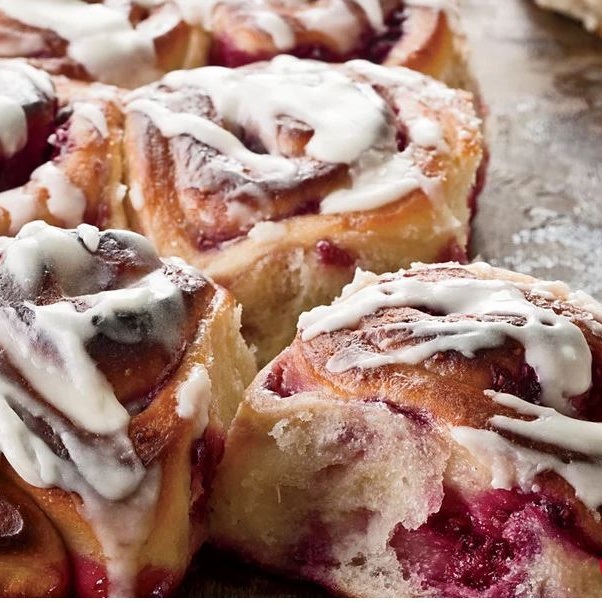 raspberry swirl sweet rolls recipe