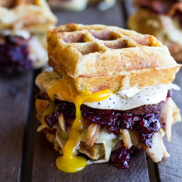 Mashed potato waffle melt recipe