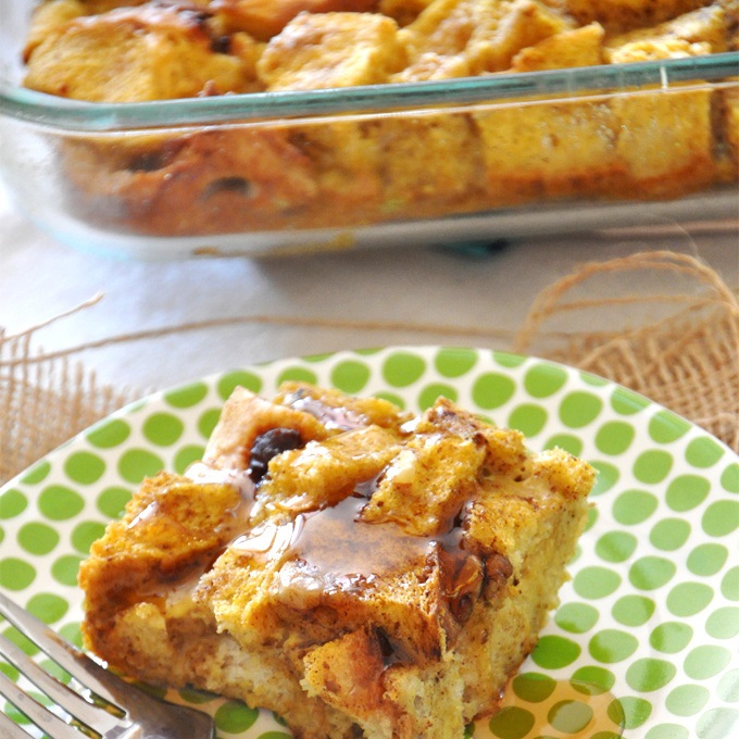 Pumpkin french toast bake recipe