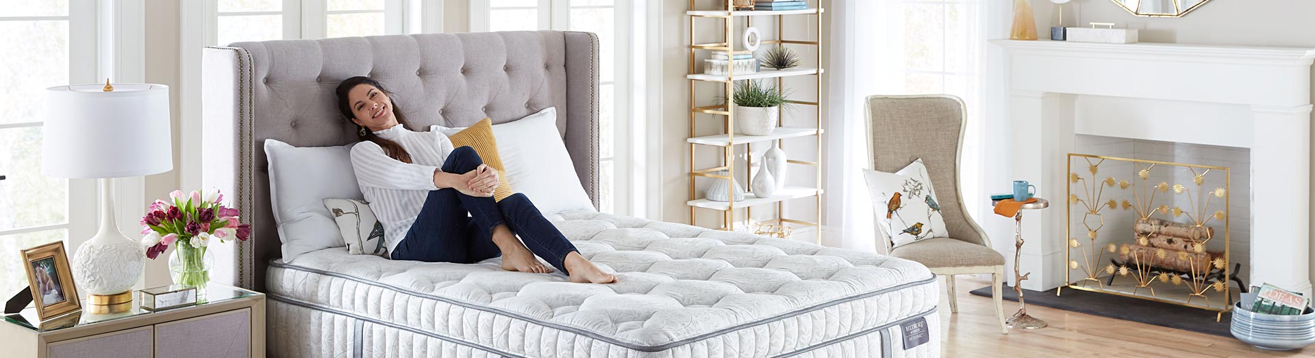 Biltmore Luxury Lalette Euro Top Mattress Restonic