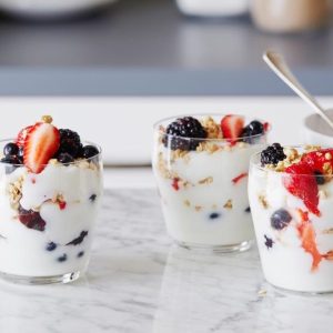 Recept na jogurty a ovoce