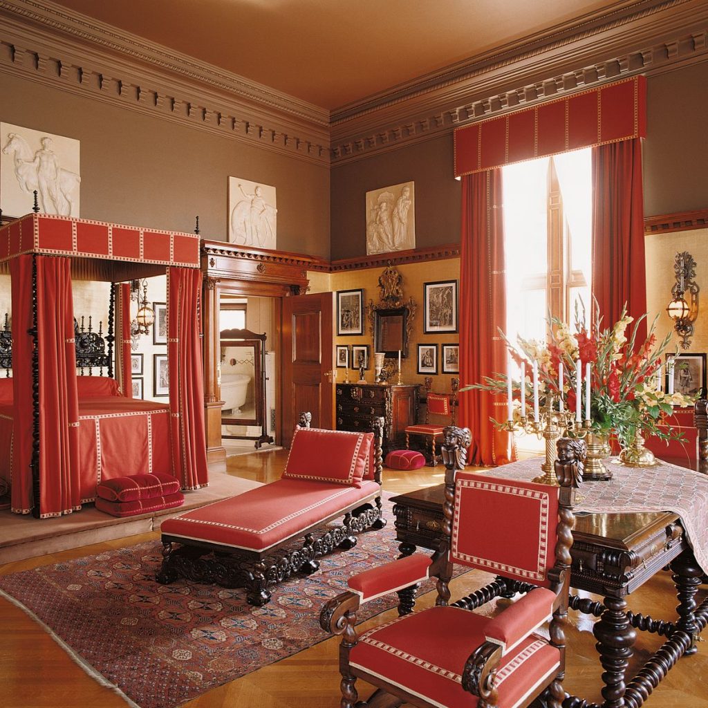 Návrh ložnice George Vanderbilta